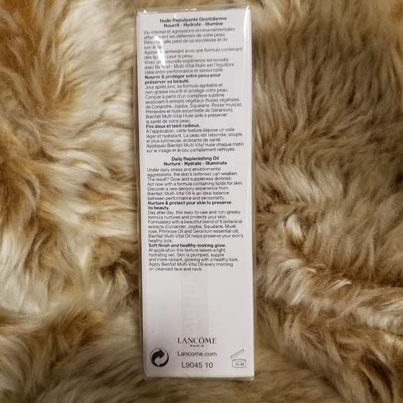 NEW Lancôme Bienfait Multi-Vital Replenishing Oil - Picture 4 of 5